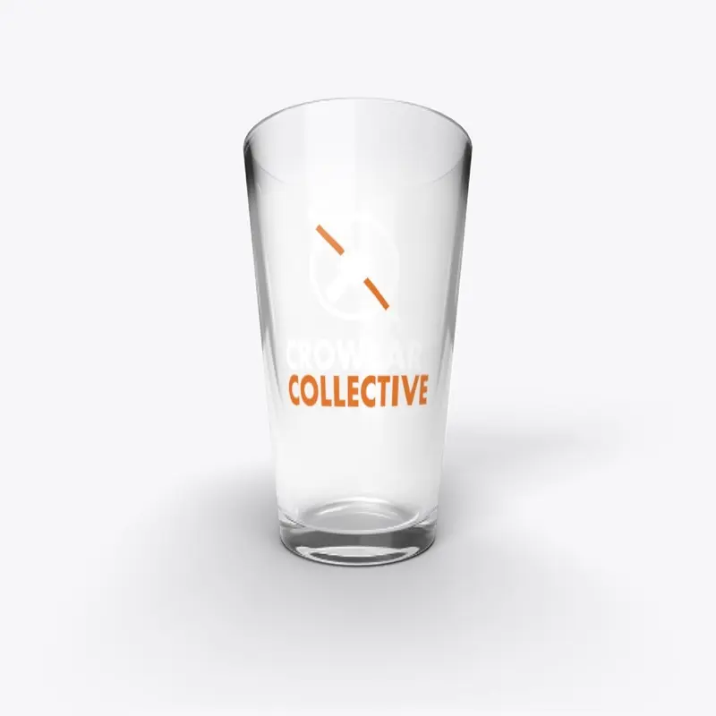 Crowbar Pint Glass