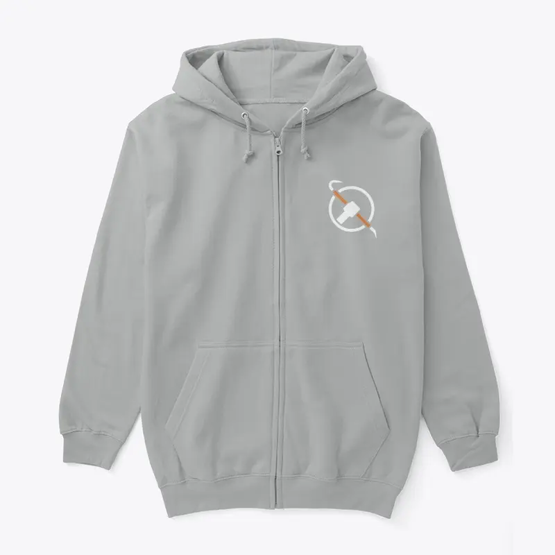 Crowbar Collective Zip Down Hoodie